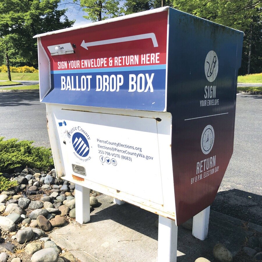Ballots will be mailed Oct. 20. Drop boxes will open Oct. 20 and close Nov. 7 at 8 p.m. Mail-in ballots must be postmarked by Nov. 7.